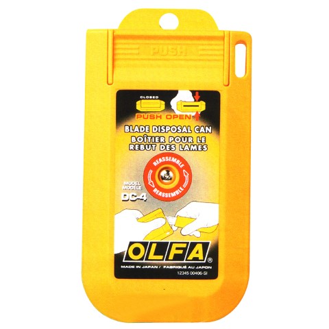 OLFA CASE BLADE DISPOSAL MODEL DC-4